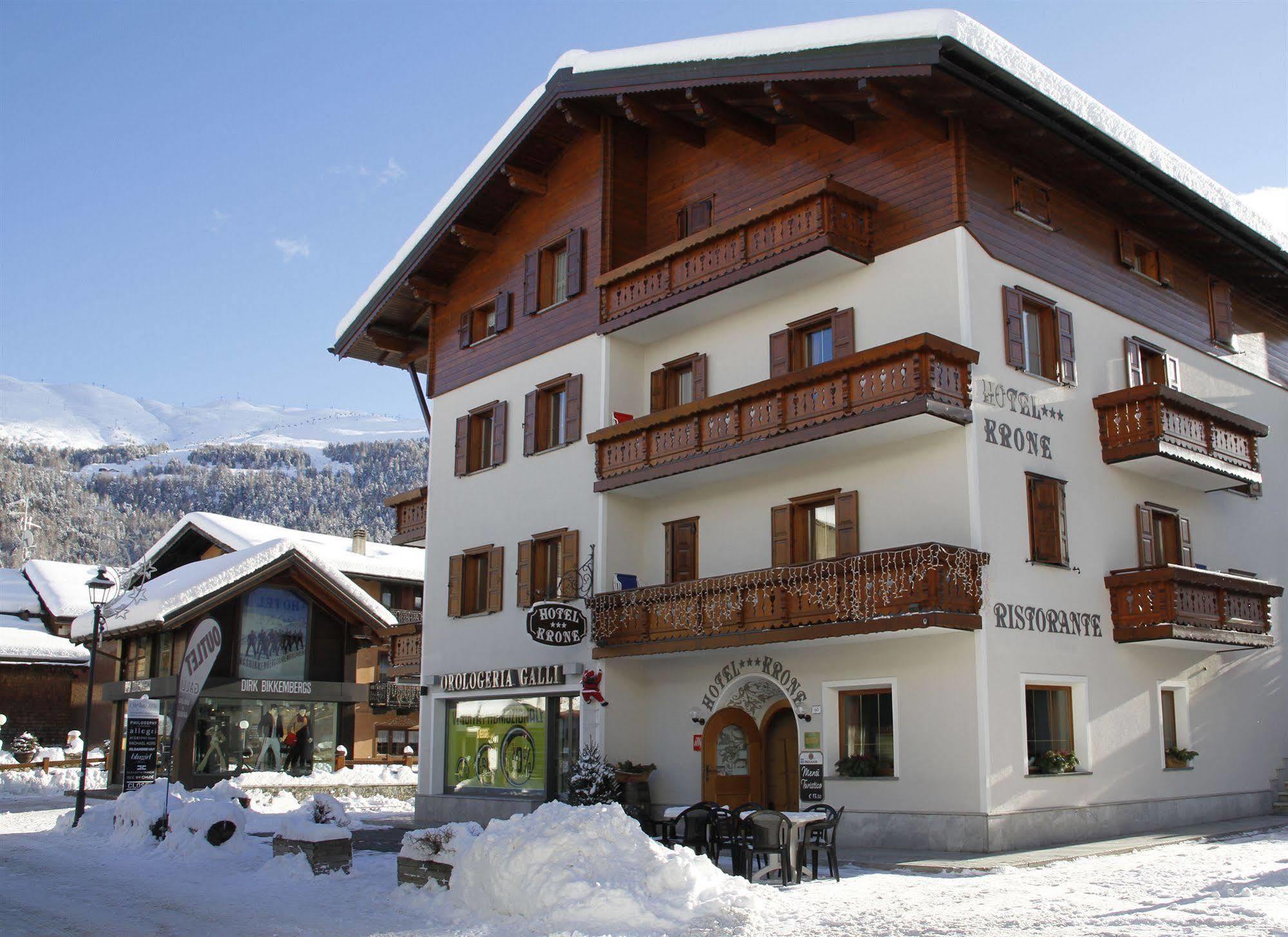 Hotel Krone Livigno Luaran gambar